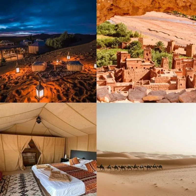 Marrakech Merzouga Desert Tour 4 Days